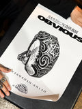 青木カズロー写真供養展 OBVIOUS B3 ポスター